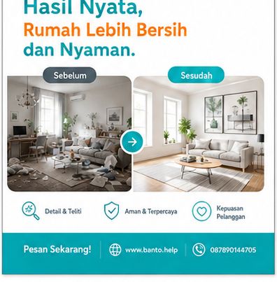 Hasil pengerjaan Banto